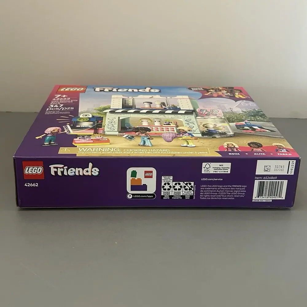 LEGO FRIENDS 42662 Hair Salon and Accessories Store Building Toy 347 pcs